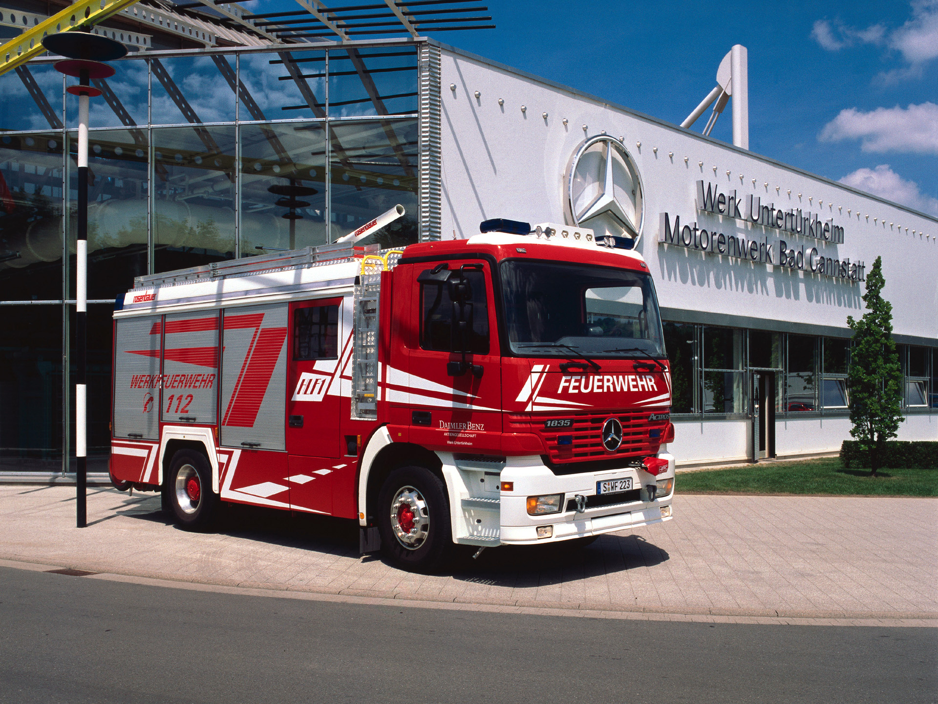 Mercedes-benz Fire Truck #9