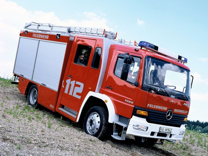 Mercedes-benz Fire Truck #18