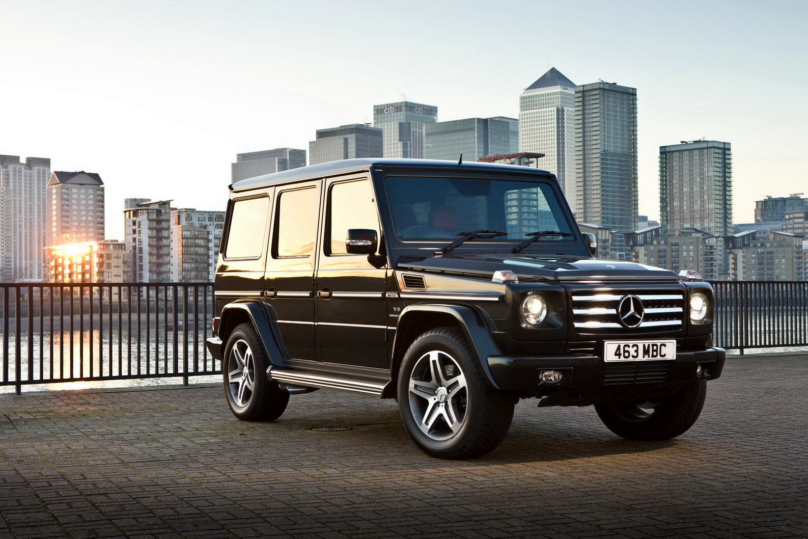 HD Quality Wallpaper | Collection: Vehicles, 1587x1058 Mercedes-Benz G500