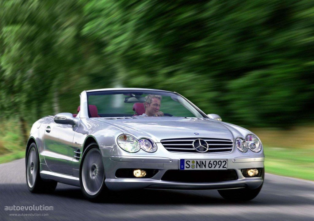 Nice Images Collection: Mercedes-Benz Sl 55 Amg Desktop Wallpapers