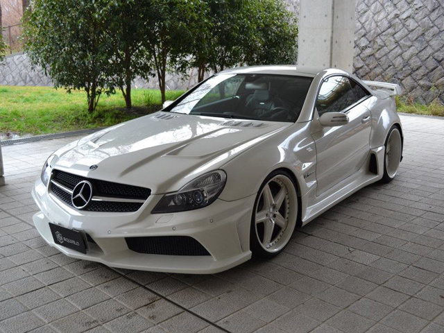 HD Quality Wallpaper | Collection: Vehicles, 640x480 Mercedes-Benz Sl 55 Amg
