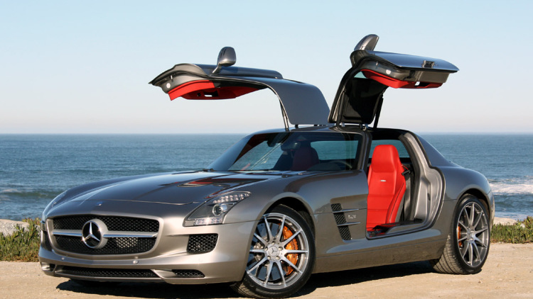 High Resolution Wallpaper | Mercedes-Benz SLS AMG 750x422 px