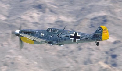 HD Quality Wallpaper | Collection: Military, 400x233 Messerschmitt Bf 109