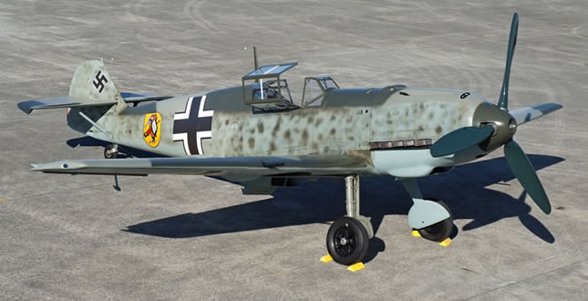 High Resolution Wallpaper | Messerschmitt Bf 109 645x330 px