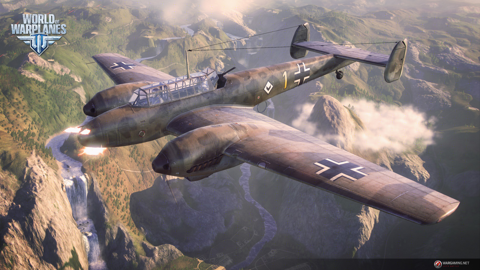 Nice Images Collection: Messerschmitt Bf 110 Desktop Wallpapers