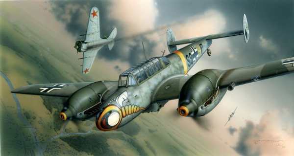 Nice wallpapers Messerschmitt Bf 110 600x319px