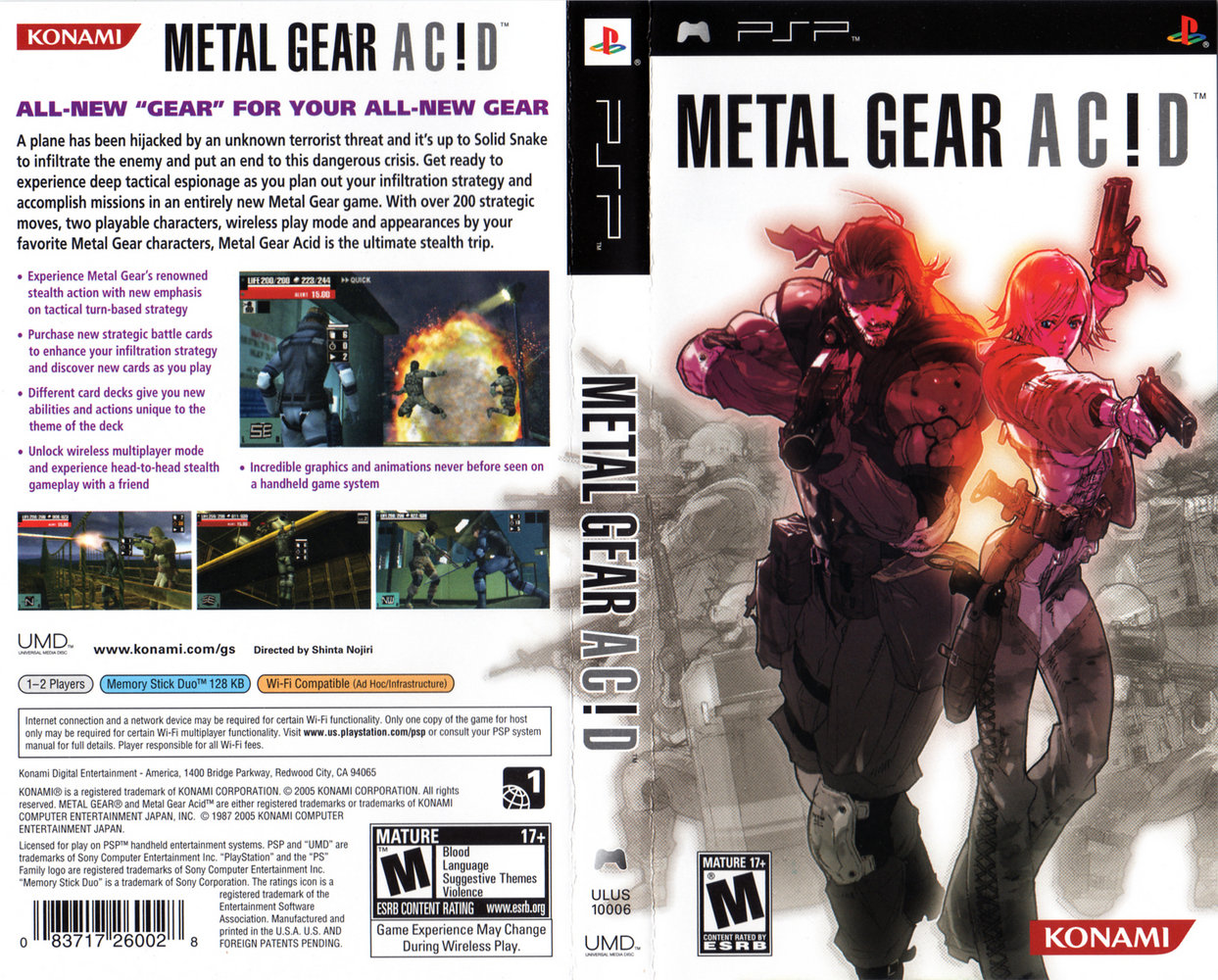 Amazing Metal Gear Acid Pictures & Backgrounds