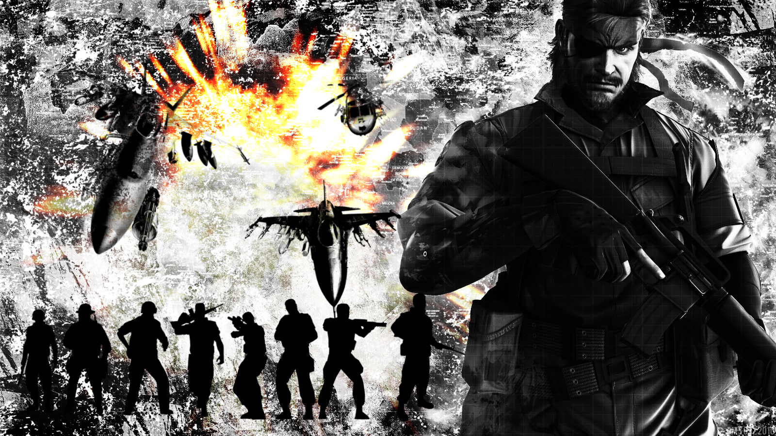 Metal Gear Solid: Peace Walker Backgrounds on Wallpapers Vista