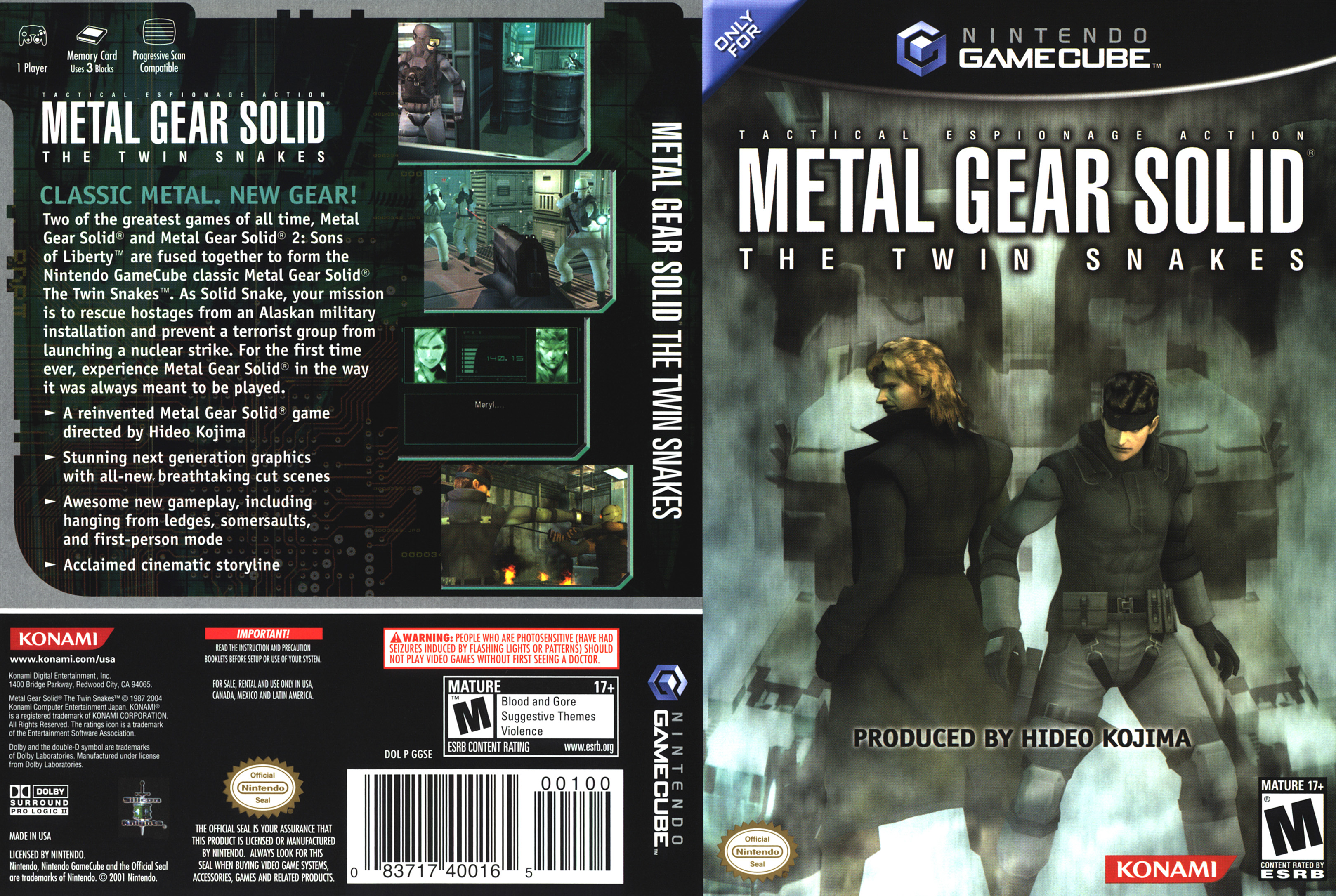 Amazing Metal Gear Solid: The Twin Snakes Pictures & Backgrounds