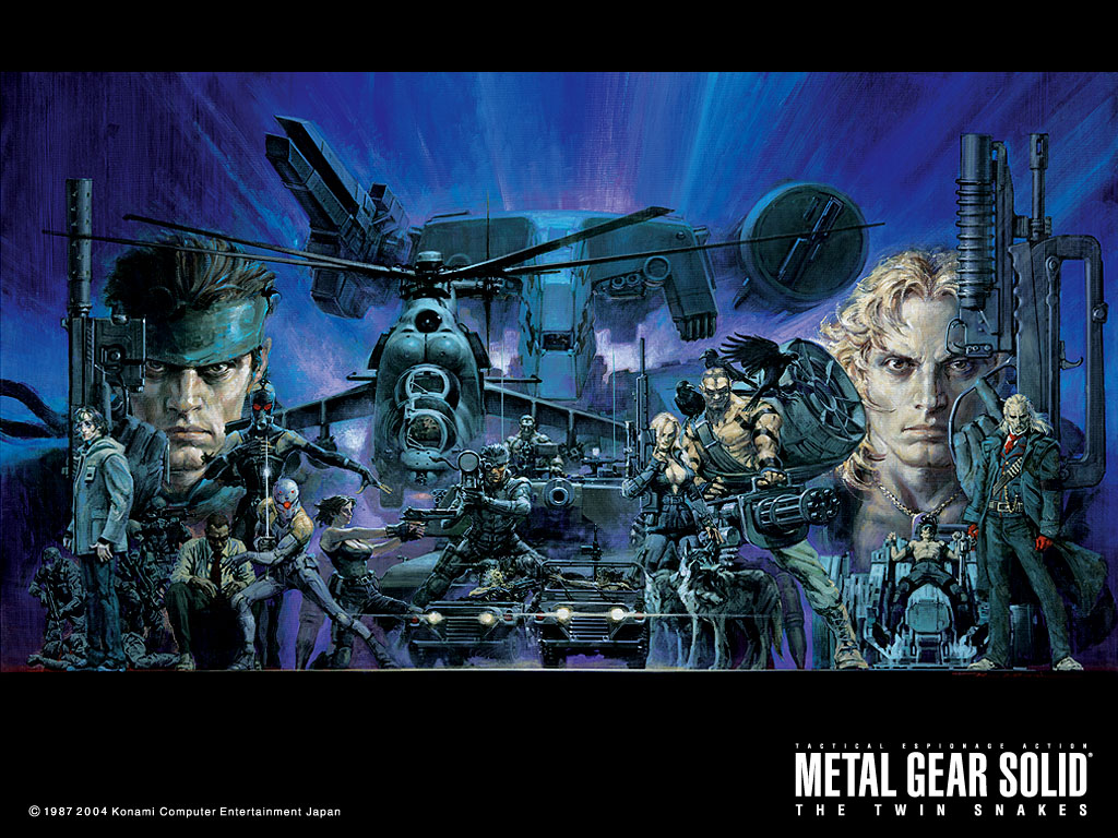 Metal Gear Solid: The Twin Snakes Backgrounds on Wallpapers Vista