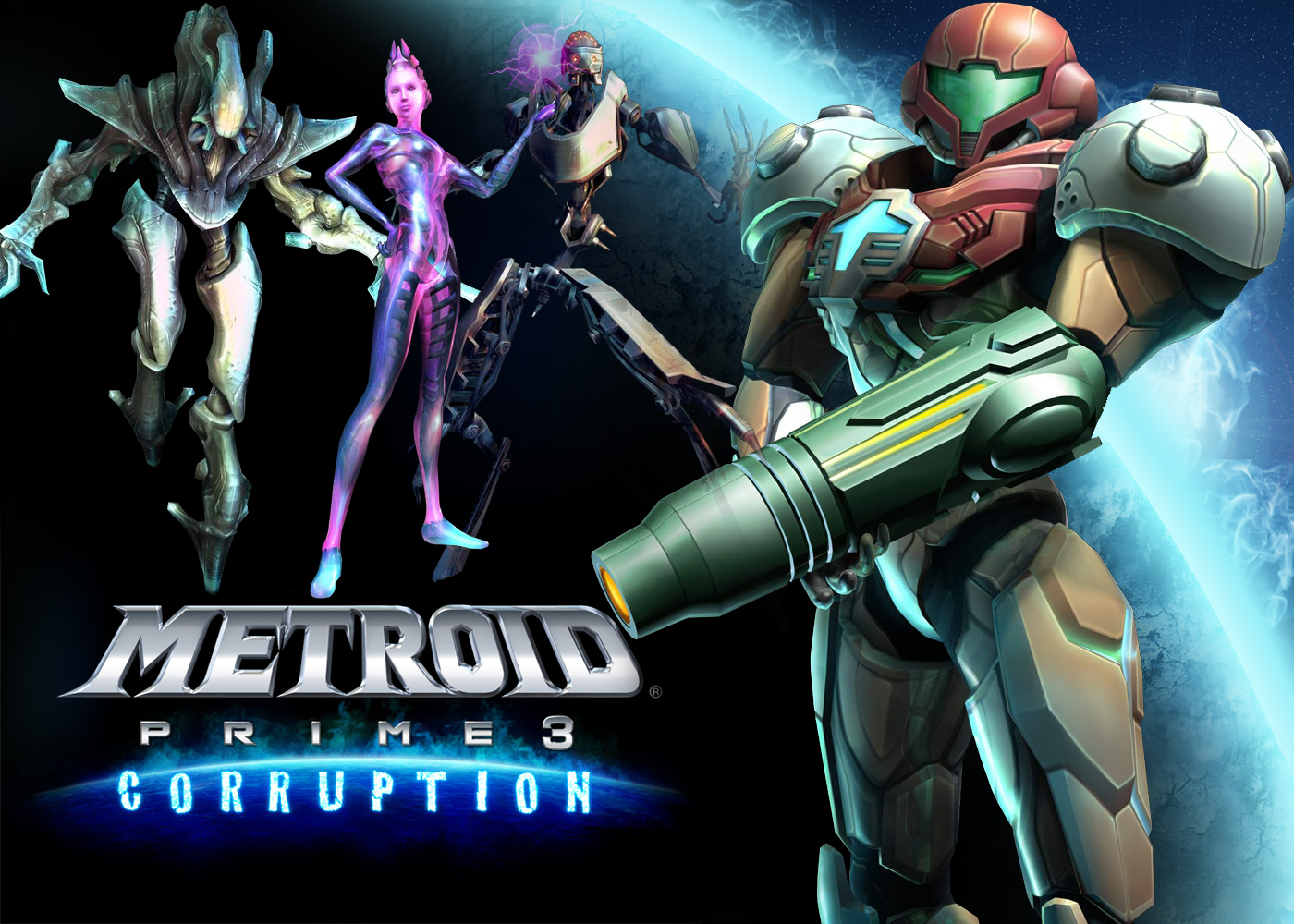 Nice Images Collection: Metroid Prime 3: Corruption Desktop Wallpapers