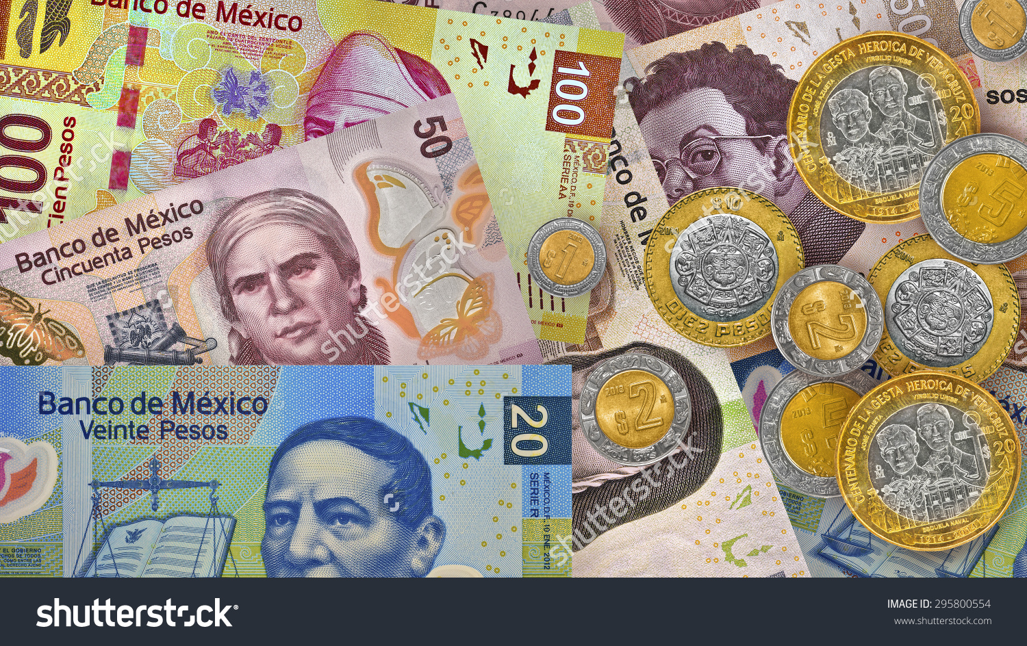 Mexican Peso Pics, Man Made Collection