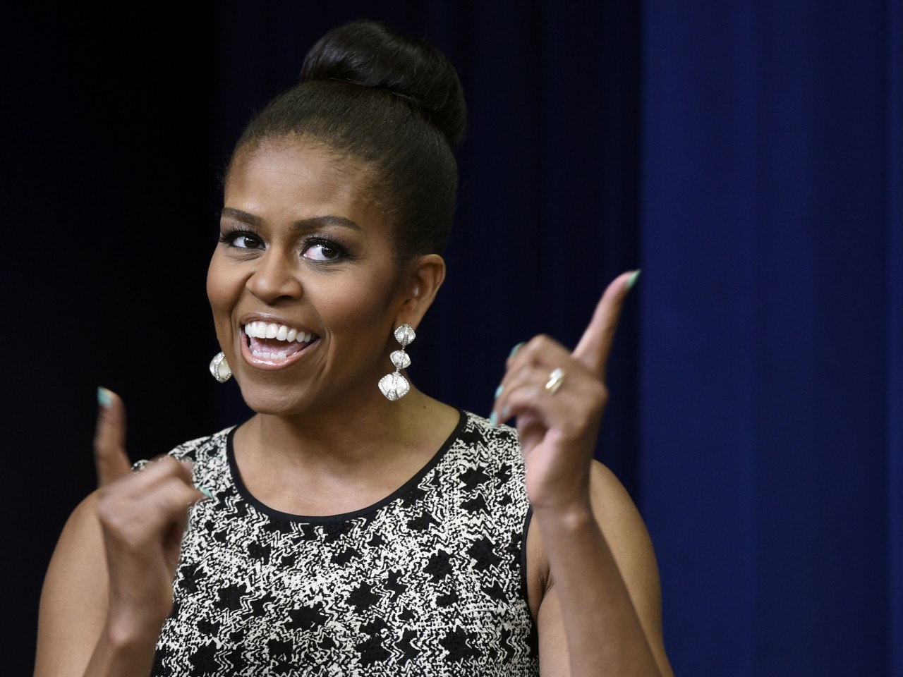 Michelle Obama Backgrounds, Compatible - PC, Mobile, Gadgets| 1280x960 px