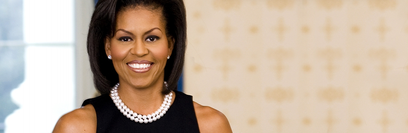 Nice wallpapers Michelle Obama 1389x454px