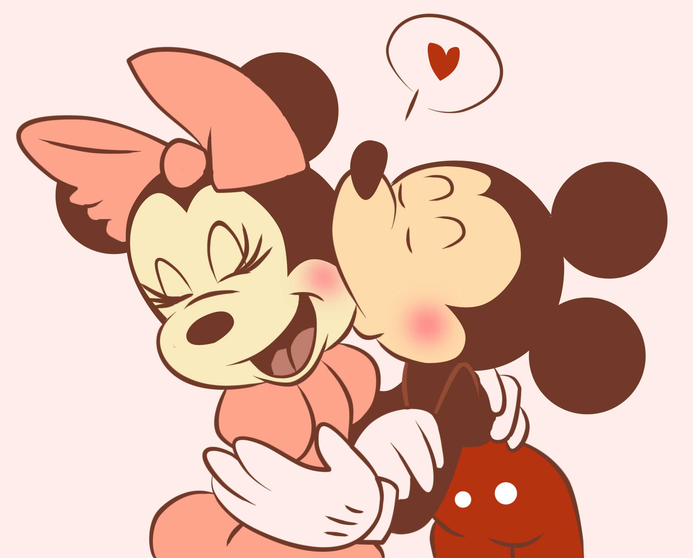 Nice wallpapers Mickey And Minnie 2376x1912px