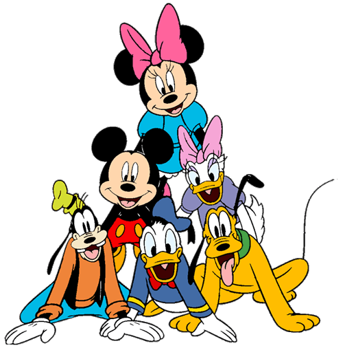 HD Quality Wallpaper | Collection: Cartoon, 500x509 Mickey Mouse And Friends