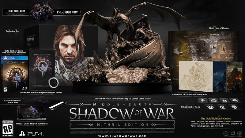 Middle-earth: Shadow Of War Pics, Video Game Collection