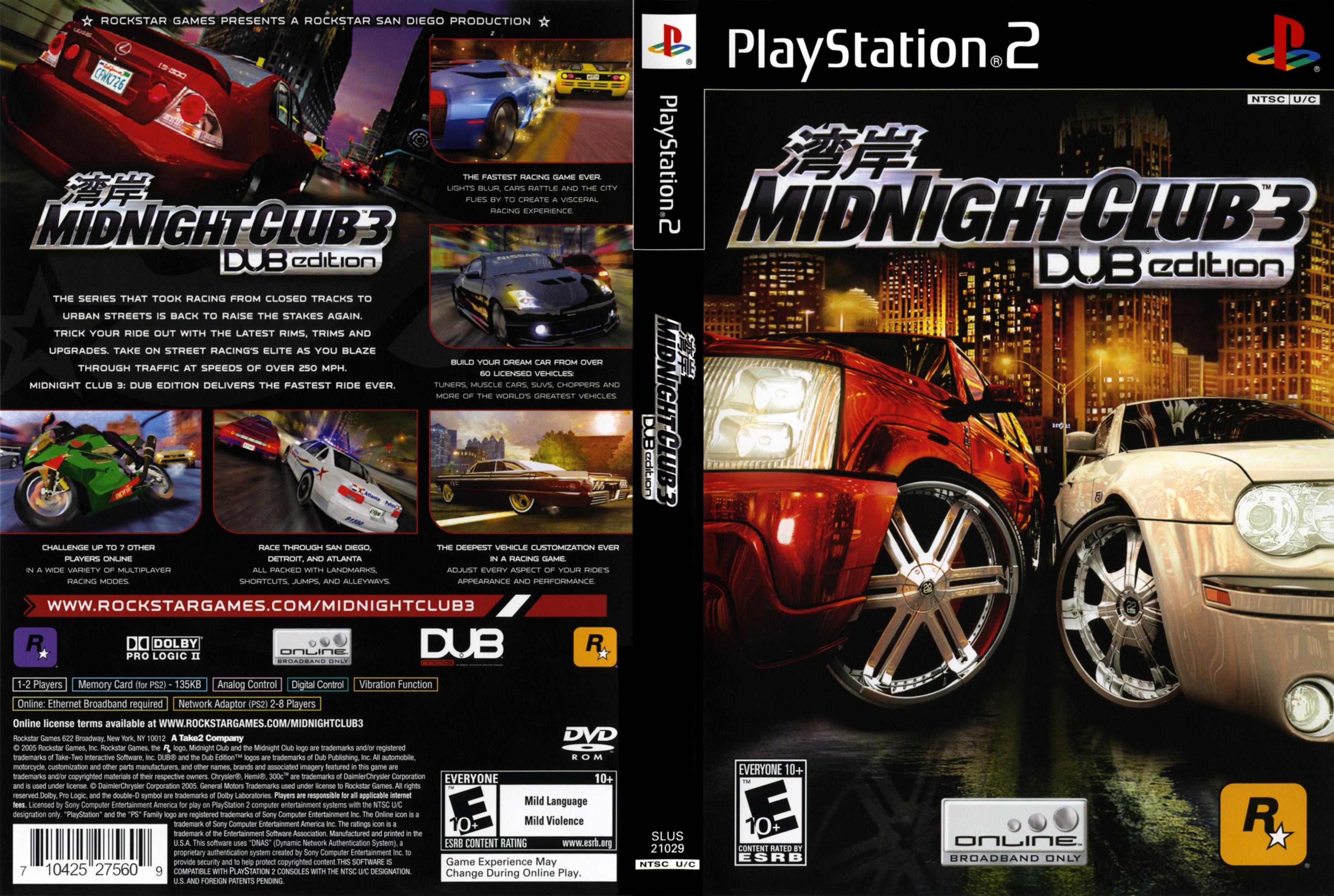 Nice Images Collection: Midnight Club 3 Desktop Wallpapers