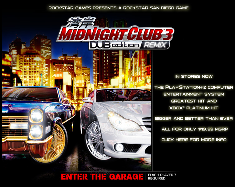 Midnight Club 3 Pics, Video Game Collection
