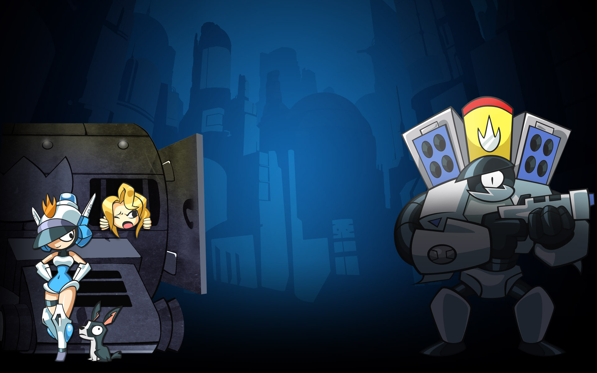 Mighty Switch Force! Hyper Drive Edition High Quality Background on Wallpapers Vista