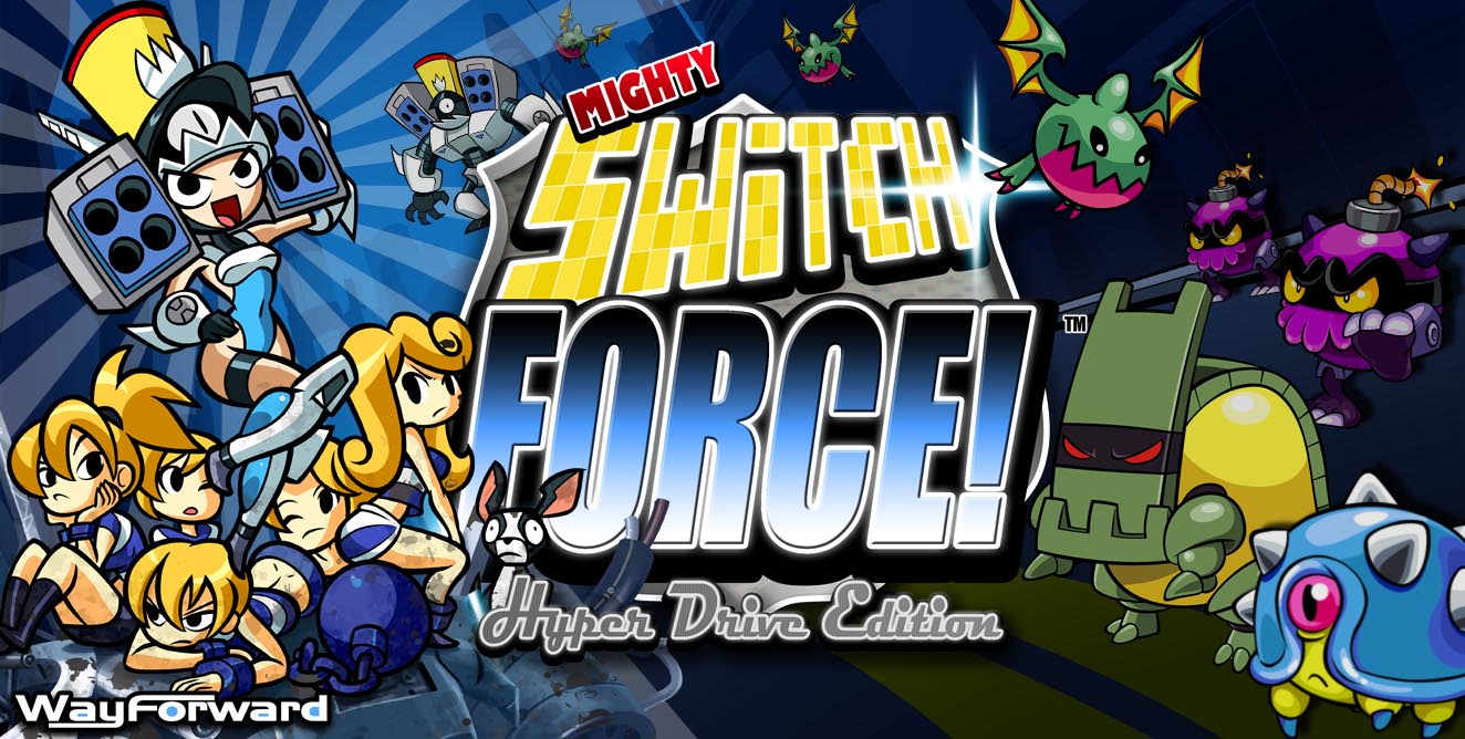 Nice Images Collection: Mighty Switch Force! Hyper Drive Edition Desktop Wallpapers