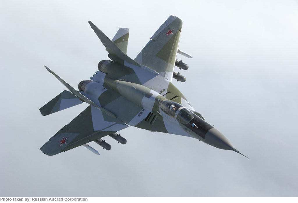 HD Quality Wallpaper | Collection: Military, 1024x700 Mikoyan MiG-29