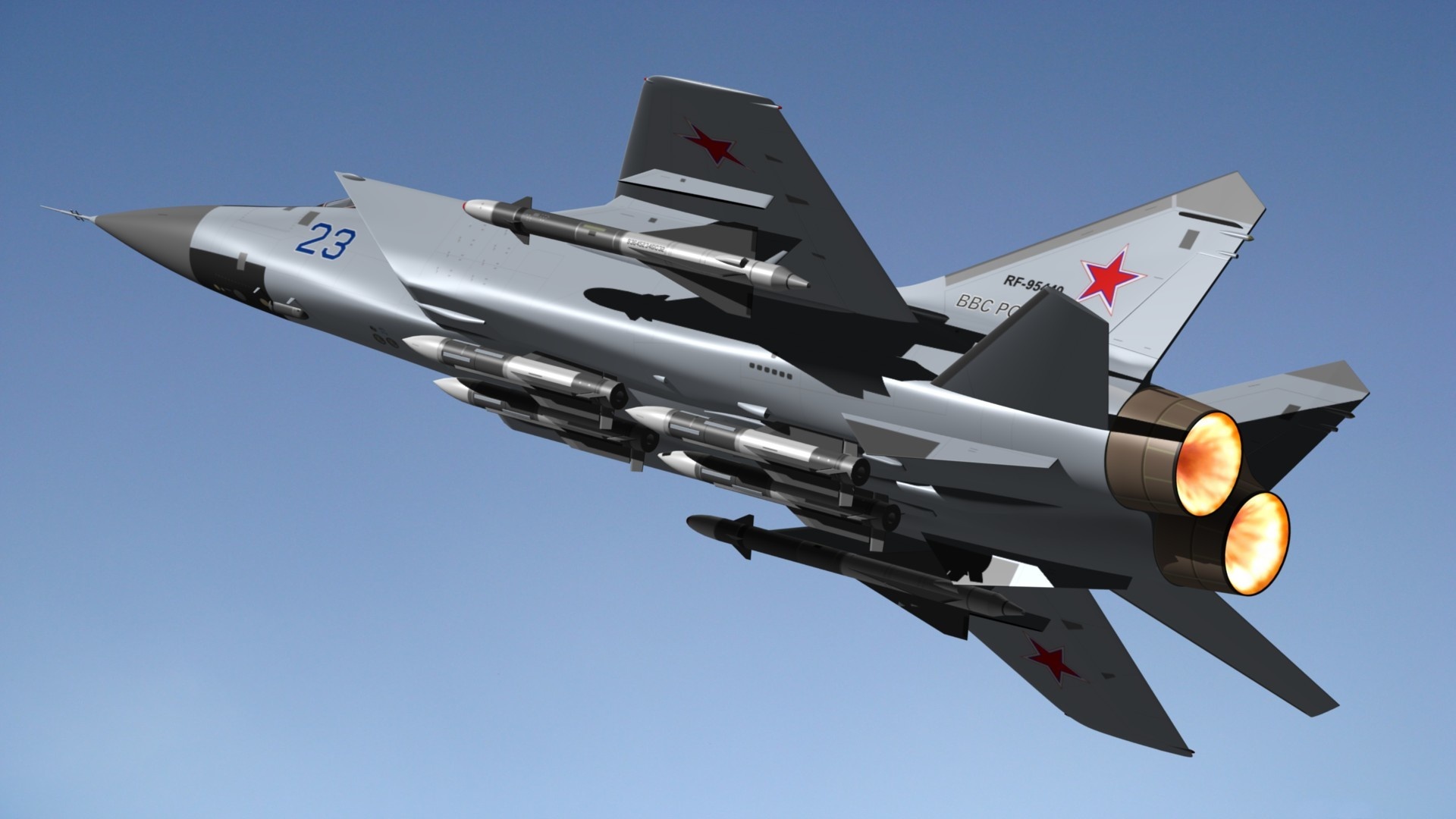 HQ Mikoyan MiG-31 Wallpapers | File 235.06Kb