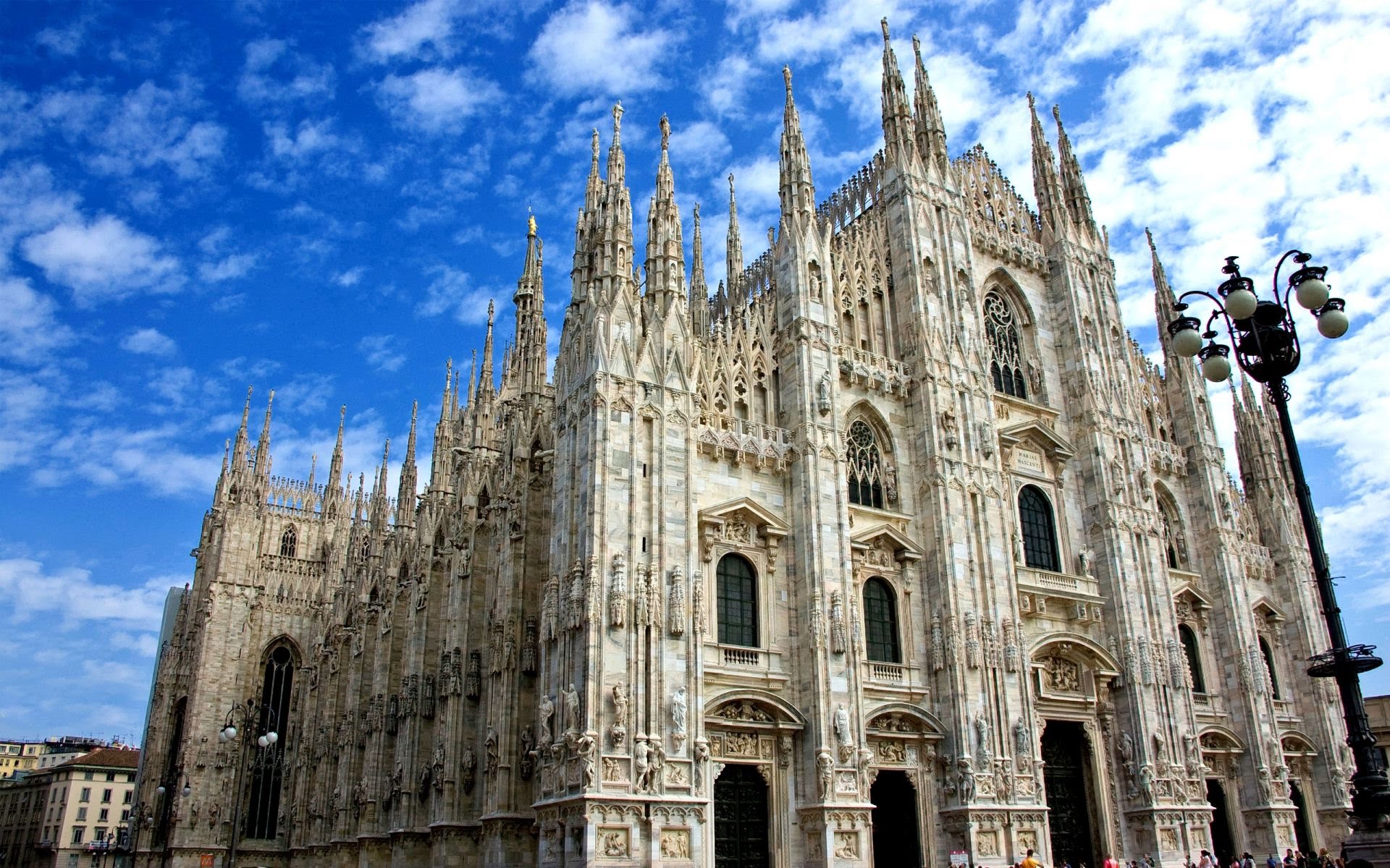 Milan Cathedral Backgrounds, Compatible - PC, Mobile, Gadgets| 1920x1200 px