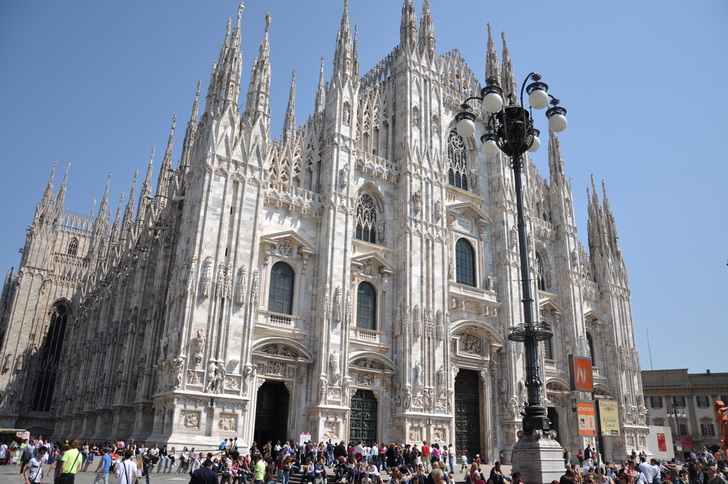 Milan Cathedral Backgrounds, Compatible - PC, Mobile, Gadgets| 1024x680 px