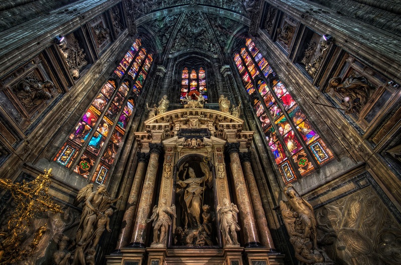 High Resolution Wallpaper | Milan Cathedral 799x528 px
