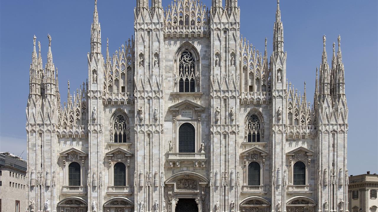 Milan Cathedral Backgrounds, Compatible - PC, Mobile, Gadgets| 1280x720 px