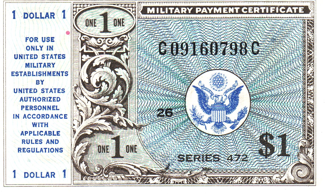 Amazing Military Payment Certificate Pictures & Backgrounds