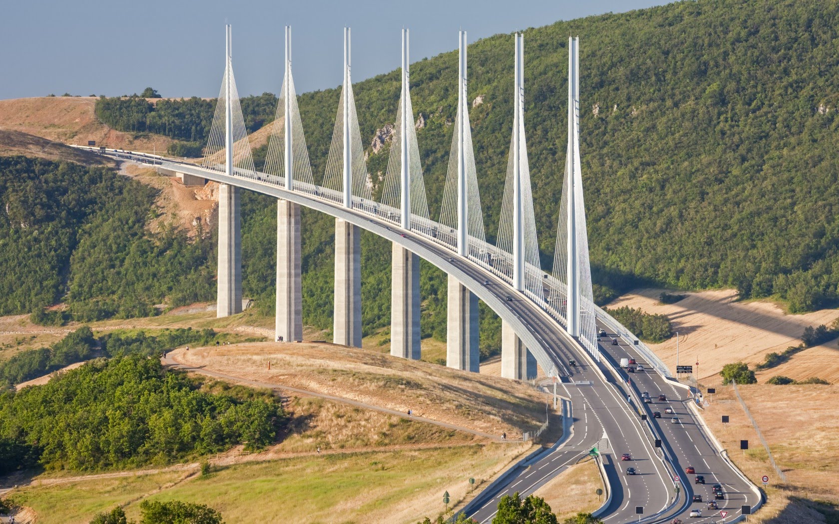 Millau Viaduct Backgrounds on Wallpapers Vista