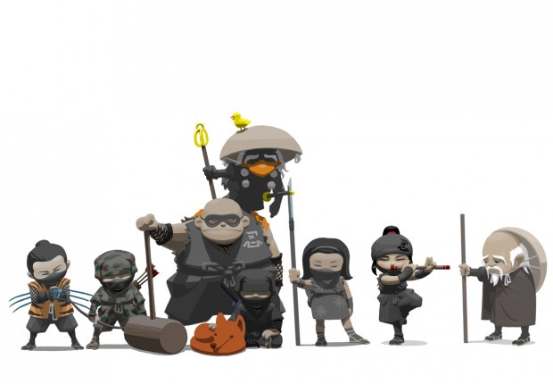 Nice Images Collection: Mini Ninjas Desktop Wallpapers