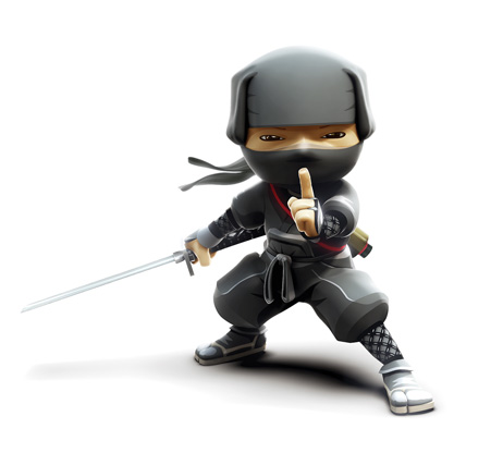 HD Quality Wallpaper | Collection: Video Game, 462x416 Mini Ninjas