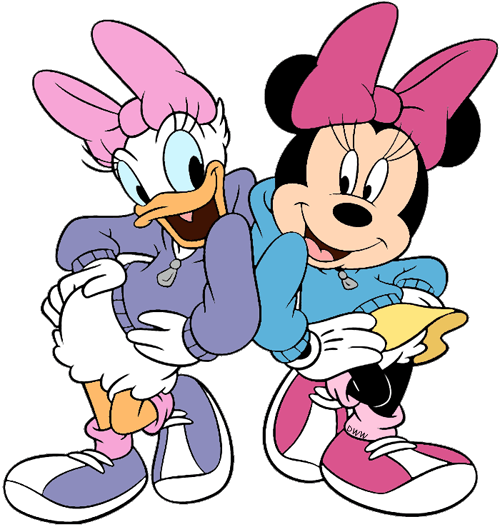 High Resolution Wallpaper | Minnie Mouse & Daisy Duck 500x527 px