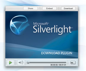 Mircosoft Silverlight High Quality Background on Wallpapers Vista