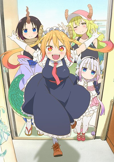 HD Quality Wallpaper | Collection: Anime, 400x567 Miss Kobayashi's Dragon Maid