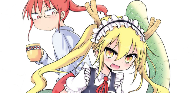 HD Quality Wallpaper | Collection: Anime, 640x308 Miss Kobayashi's Dragon Maid