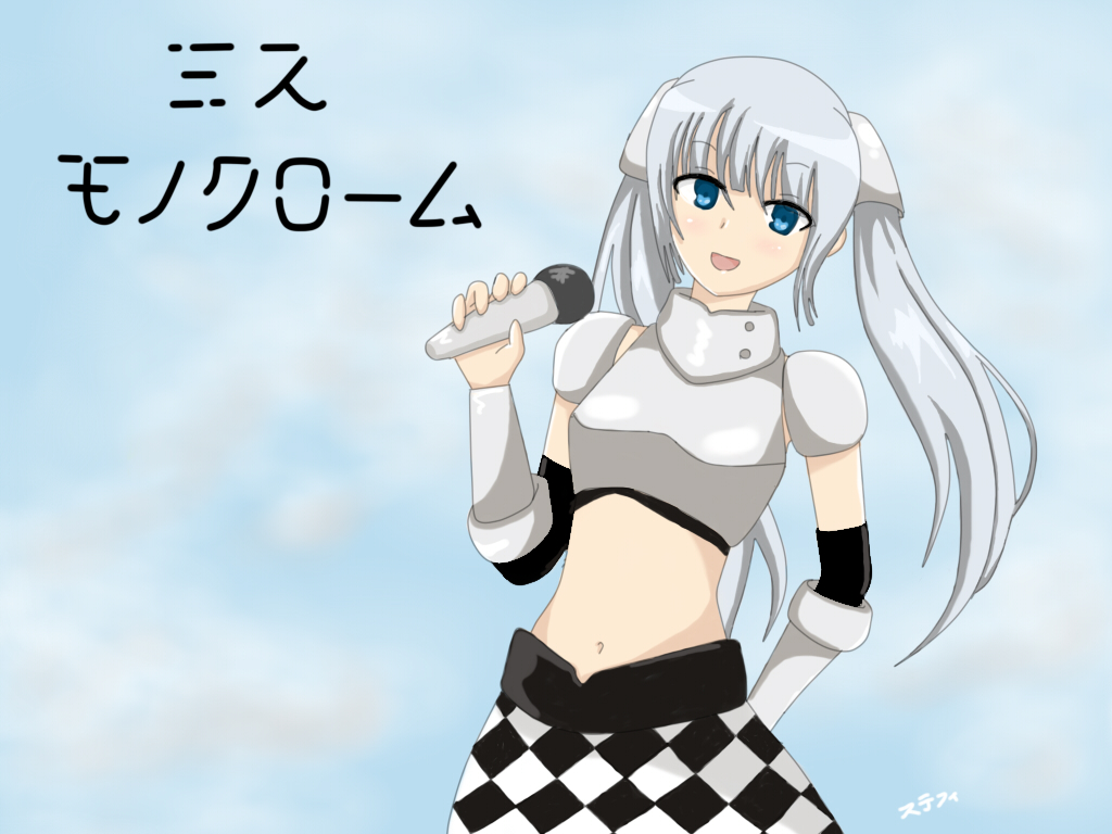 Miss Monochrome Backgrounds on Wallpapers Vista