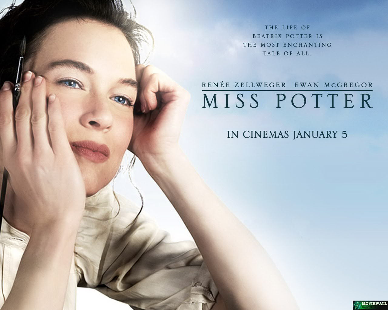 HD Quality Wallpaper | Collection: Movie, 1280x1024 Miss Potter