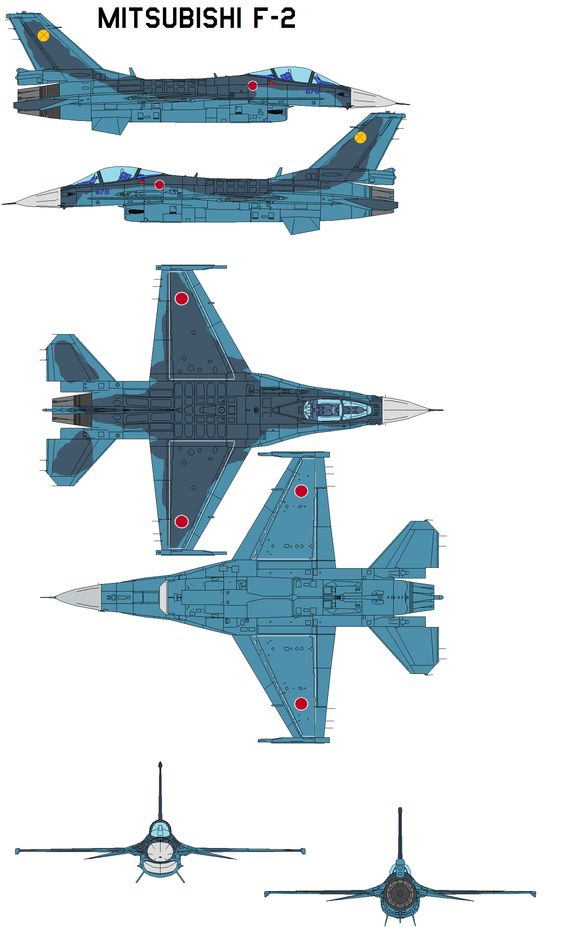 Mitsubishi F-2 Pics, Military Collection