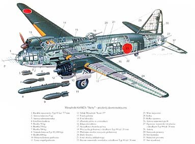 HD Quality Wallpaper | Collection: Military, 383x283 Mitsubishi G4M