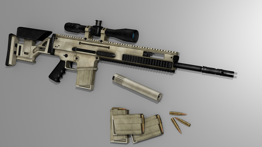 Mk 20 Ssr Assault Rifle #14