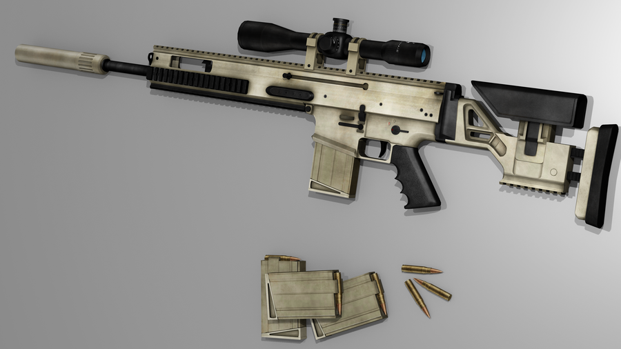 High Resolution Wallpaper | Mk 20 Ssr Assault Rifle 900x506 px
