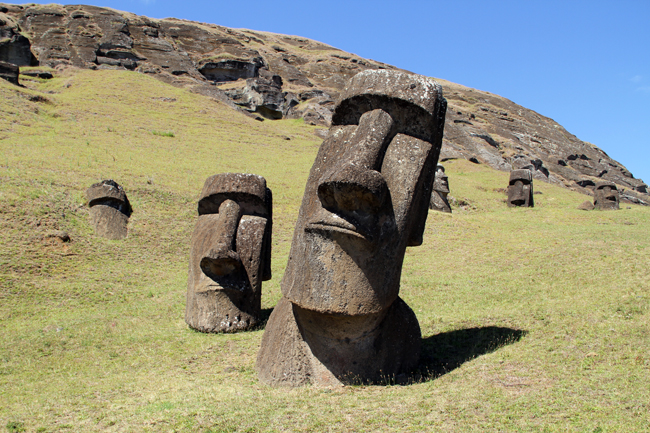 HD Quality Wallpaper | Collection: Man Made, 650x433 Moai