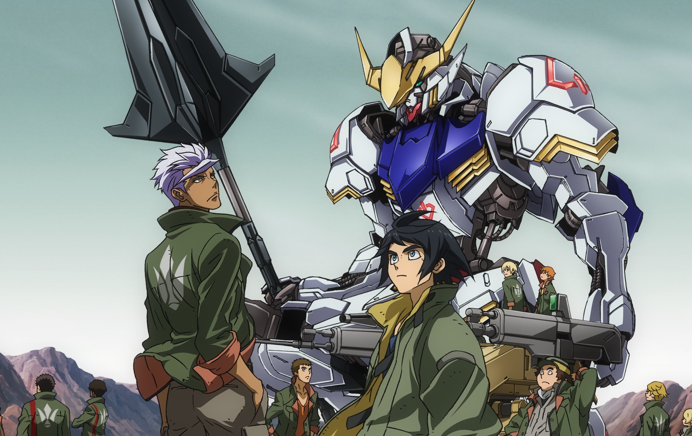 Mobile Suit Gundam: Iron-Blooded Orphans Backgrounds, Compatible - PC, Mobile, Gadgets| 2401x1513 px