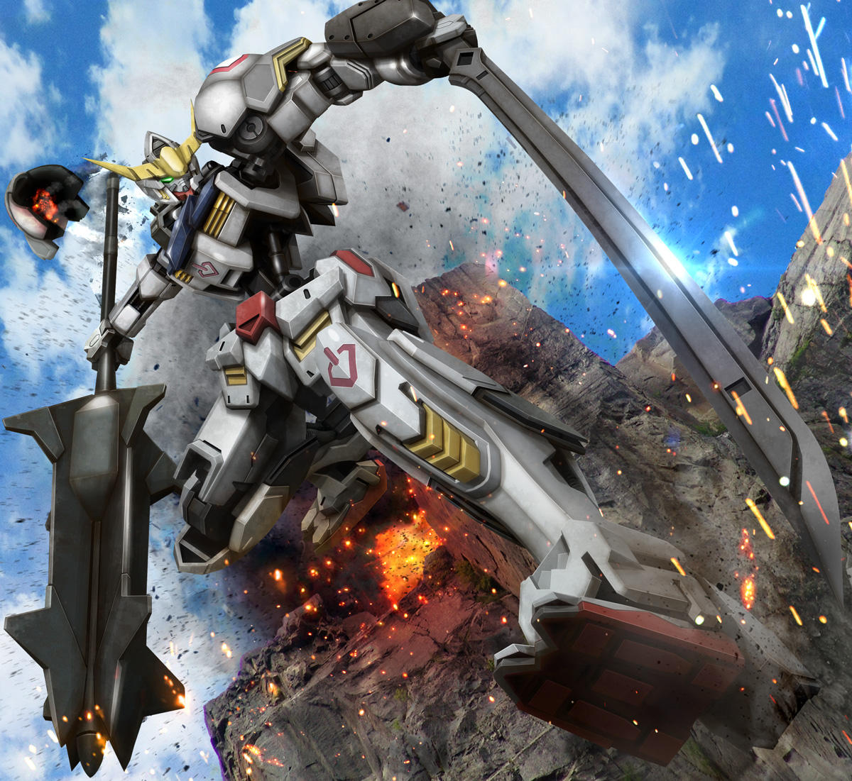 Mobile Suit Gundam: Iron-Blooded Orphans Backgrounds, Compatible - PC, Mobile, Gadgets| 1200x1101 px