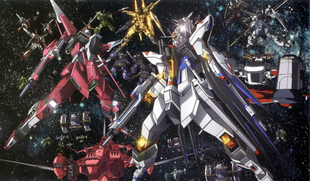 HD Quality Wallpaper | Collection: Anime, 1024x599 Mobile Suit Gundam Seed Destiny