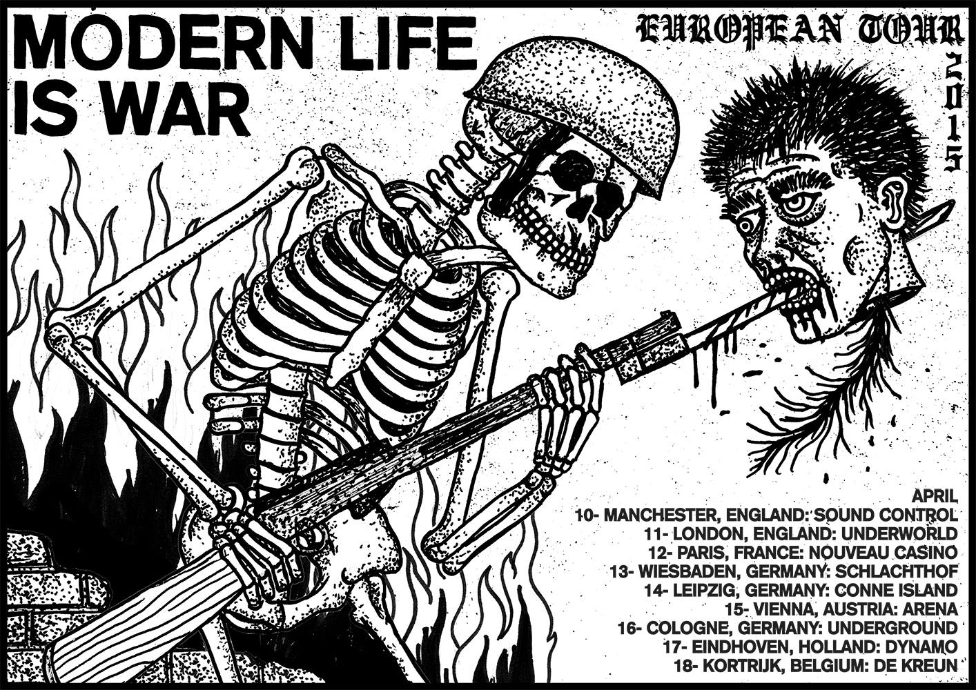 Modern Life Is War Pics, Music Collection